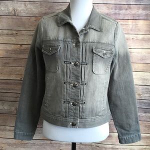 Niotto Gray Denim Jean Jacket